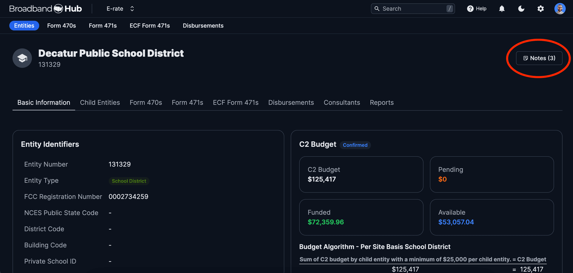 The new notes feature